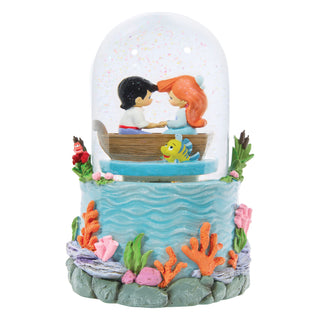 Precious Moments Disney Showcase: Ariel and Eric Rotating Musical Snow Globe