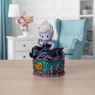 Precious Moments Disney Showcase: Ursula Trinket Box sparkle-castle