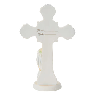 Precious Moments: Communion Girl Cross Figurine, Blonde sparkle-castle