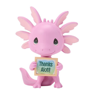 Precious Moments: Axolotl w Sign Mini Fig Figurine