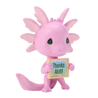 Precious Moments: Axolotl w Sign Mini Fig Figurine