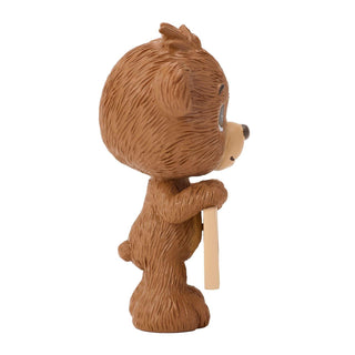 Precious Moments: Bear w Sign Miniature Figurine