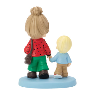 Precious Moments: Grandma with Grandson Watermelon Figurine sparkle-castle