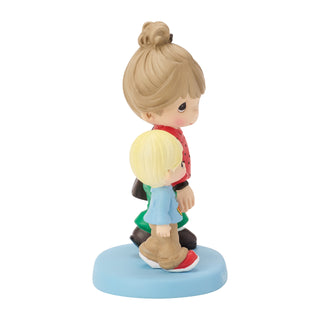 Precious Moments: Grandma with Grandson Watermelon Figurine sparkle-castle
