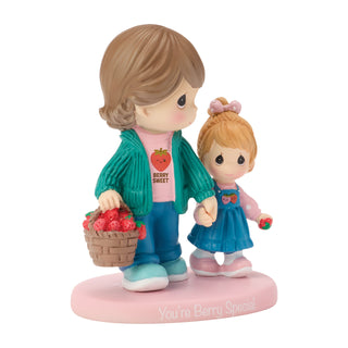 Precious Moments: Grandma with Granddaughter Strawberry Figurine sparkle-castle