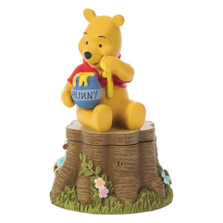 Precious Moments Disney Showcase: Winnie the Pooh Trinket Box sparkle-castle