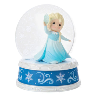 Precious Moments Disney Showcase: Elsa Lighted Musical Snowflake Figurine sparkle-castle