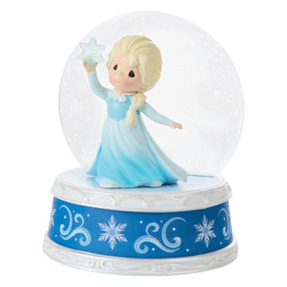Precious Moments Disney Showcase: Elsa Lighted Musical Snowflake Figurine sparkle-castle