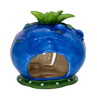 Blue Sky Clayworks: Strawberry Shortcake Blueberry Muffin's Sweet and Cozy Cottage Candle House sparkle-castle