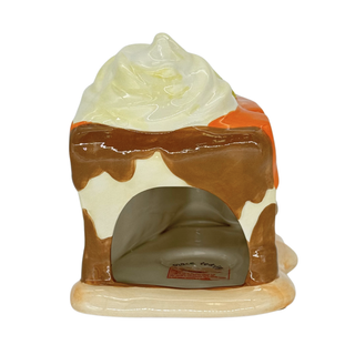 Blue Sky Clayworks: Strawberry Shortcake Orange Blossom Dessert Candle House sparkle-castle