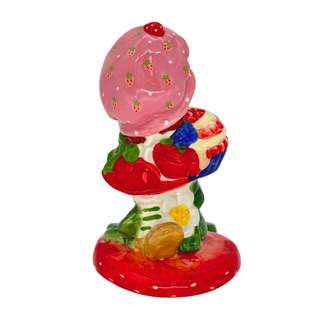 Blue Sky Clayworks: Strawberry Shortcake Sweet 4th of July Figurine sparkle-castle