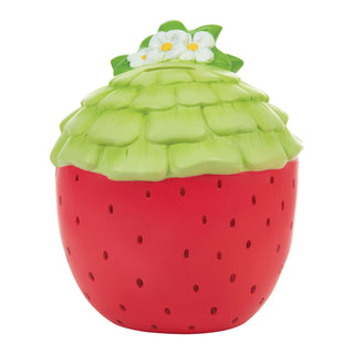 Precious Moments Strawberry Shortcake: Strawberry Shortcake Berry Bestie Bank sparkle-castle