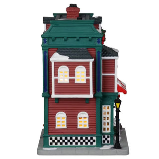 Lemax Caddington Village: Miss Maggie's Muffin Shop sparkle-castle