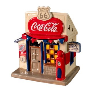 Blue Sky Clayworks: Coca-Cola Auto Garage Candle House sparkle-castle