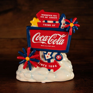 Blue Sky Clayworks: Coca-Cola Billboard Figurine sparkle-castle