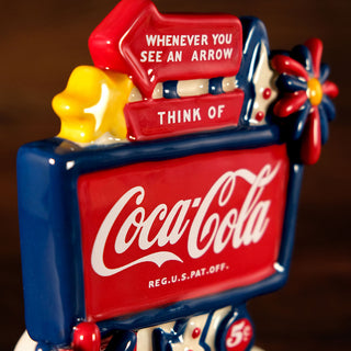Blue Sky Clayworks: Coca-Cola Billboard Figurine sparkle-castle