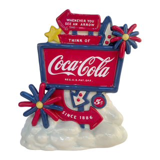 Blue Sky Clayworks: Coca-Cola Billboard Figurine sparkle-castle