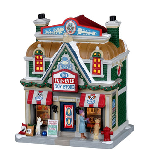 Lemax Caddington Village: The Fur-Ever Toy Store sparkle-castle