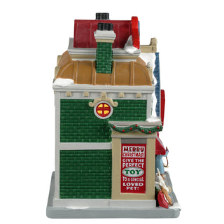 Lemax Caddington Village: The Fur-Ever Toy Store sparkle-castle