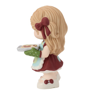 Precious Moments: Dated 2026 Girl With Cookie Tray Figurine sparkle-castle