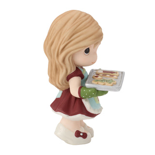Precious Moments: Dated 2026 Girl With Cookie Tray Figurine sparkle-castle