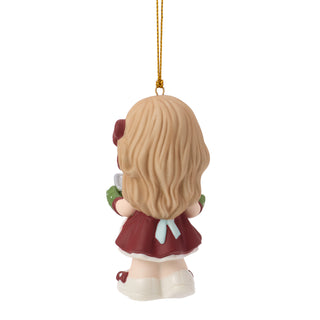 Precious Moments: Dated 2026 Girl With Cookie Tray Hanging Ornament sparkle-castle