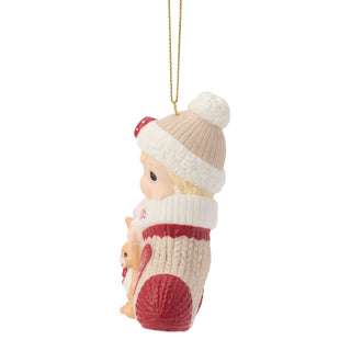 Precious Moments: Dated 2026 Baby Girl Hanging Ornament sparkle-castle