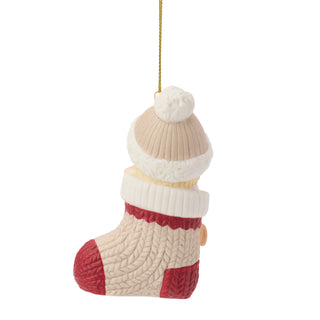 Precious Moments: Dated 2026 Baby Girl Hanging Ornament sparkle-castle