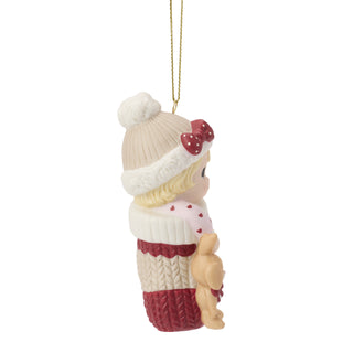 Precious Moments: Dated 2026 Baby Girl Hanging Ornament sparkle-castle