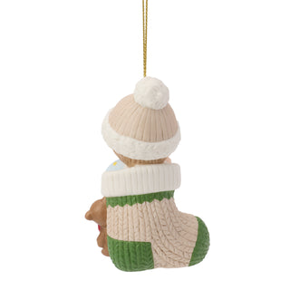 Precious Moments: Dated 2026 Baby Boy Hanging Ornament sparkle-castle
