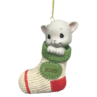 Precious Moments: Dated 2026 Cat Hanging Ornament sparkle-castle