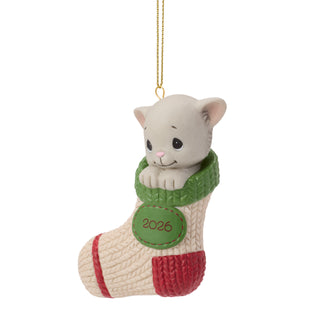 Precious Moments: Dated 2026 Cat Hanging Ornament sparkle-castle
