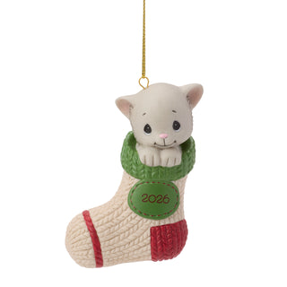 Precious Moments: Dated 2026 Cat Hanging Ornament sparkle-castle