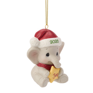 Precious Moments: Dated 2026 Elephant Hanging Ornament sparkle-castle