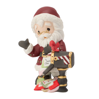Precious Moments: 18th Annual Santa By Mailbox Figurine sparkle-castle
