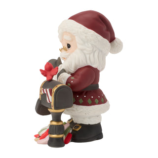 Precious Moments: 18th Annual Santa By Mailbox Figurine sparkle-castle