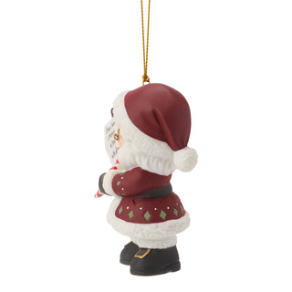 Precious Moments: 18th Annual Santa With Letter Hanging Ornament sparkle-castle