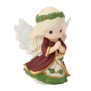 Precious Moments: 16th Annual Angel With Heart Figurine sparkle-castle