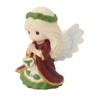 Precious Moments: 16th Annual Angel With Heart Figurine sparkle-castle