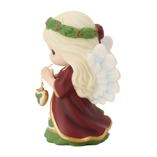 Precious Moments: 16th Annual Angel With Heart Figurine sparkle-castle