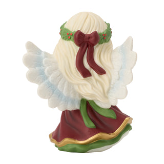 Precious Moments: 16th Annual Angel With Heart Figurine sparkle-castle