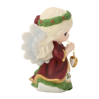 Precious Moments: 16th Annual Angel With Heart Figurine sparkle-castle