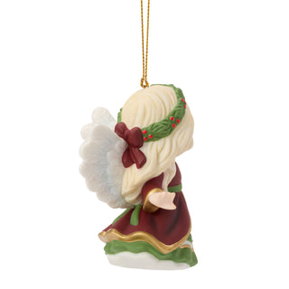 Precious Moments: 16th Annual Angel With Heart Hanging Ornament sparkle-castle