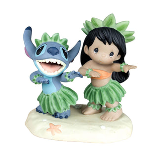 Precious Moments Disney: Lilo and Stitch Dancing Fig Figurine