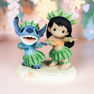 Precious Moments Disney: Lilo and Stitch Dancing Figurine