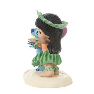 Precious Moments Disney: Lilo and Stitch Dancing Figurine sparkle-castle