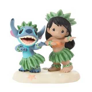 Precious Moments Disney: Lilo and Stitch Dancing Figurine
