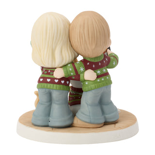 Precious Moments: Couple Taking Family Photo Figurine sparkle-castle