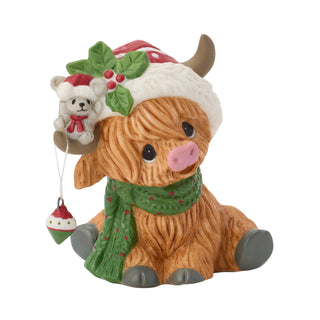 Precious Moments: Highland Cow Figurine sparkle-castle