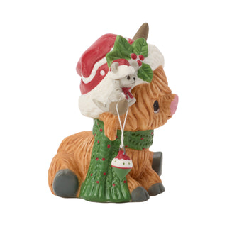Precious Moments: Highland Cow Figurine sparkle-castle